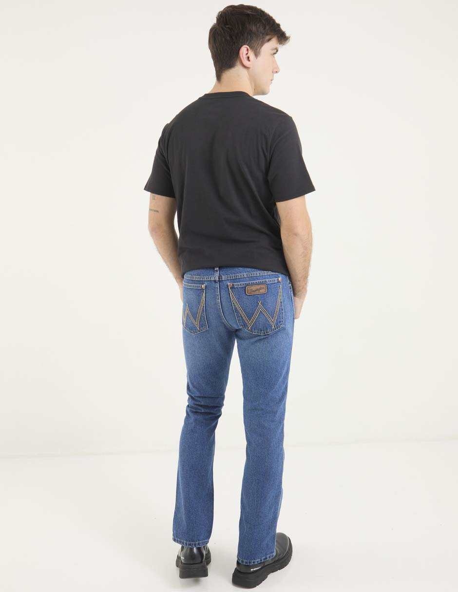 Jeans slim lavado medio para hombre 2