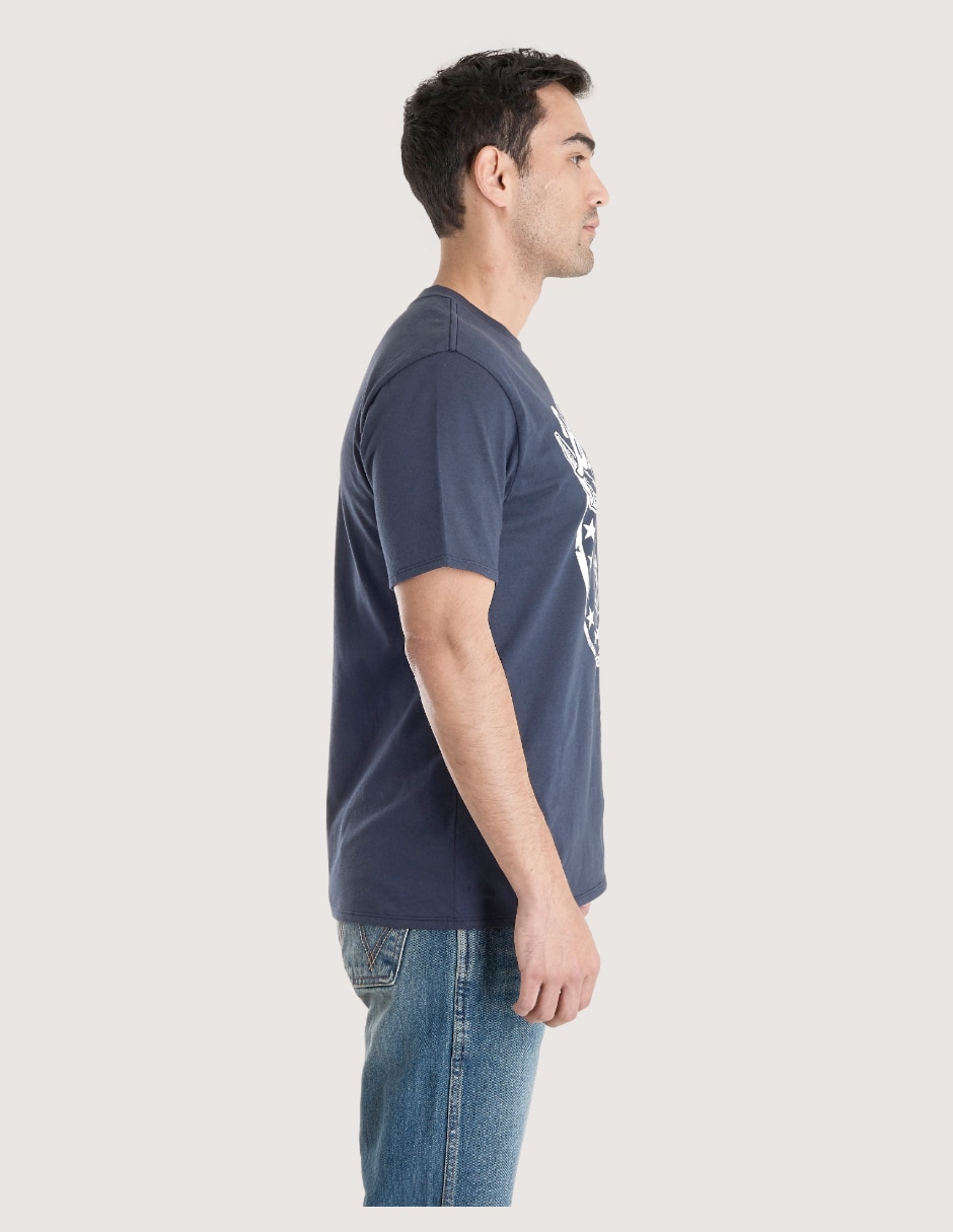 Playera cuello redondo para hombre 3
