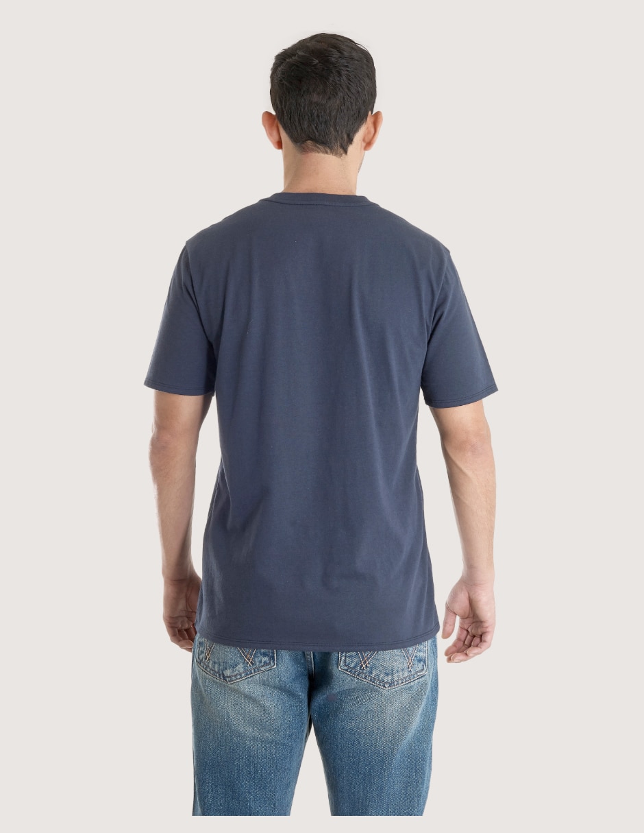 Playera cuello redondo para hombre 4