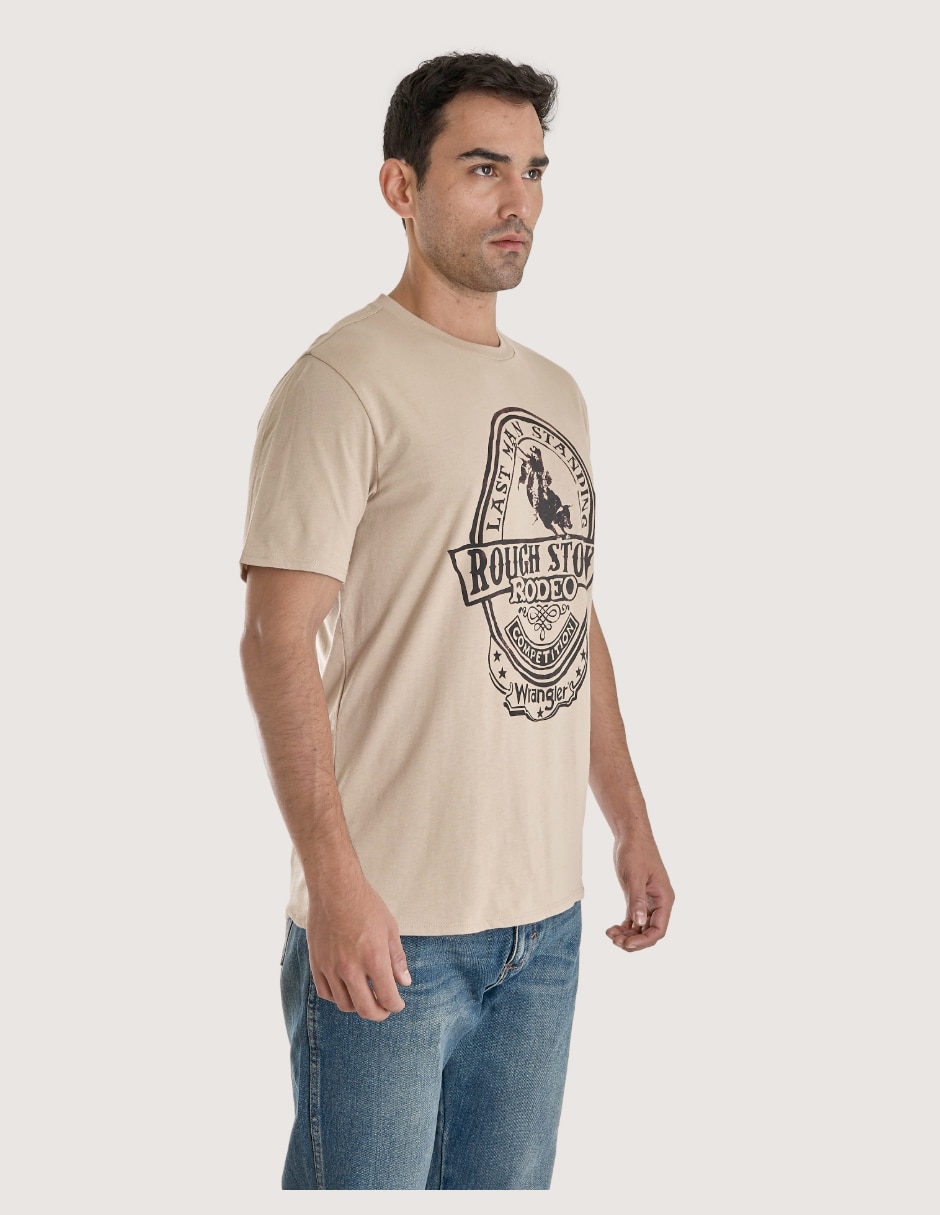 Playera cuello redondo para hombre 2