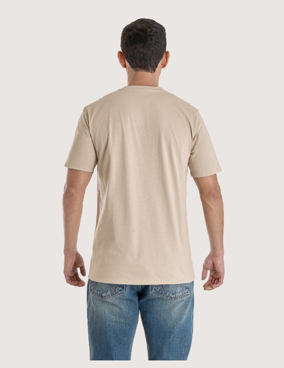 Playera cuello redondo para hombre 4