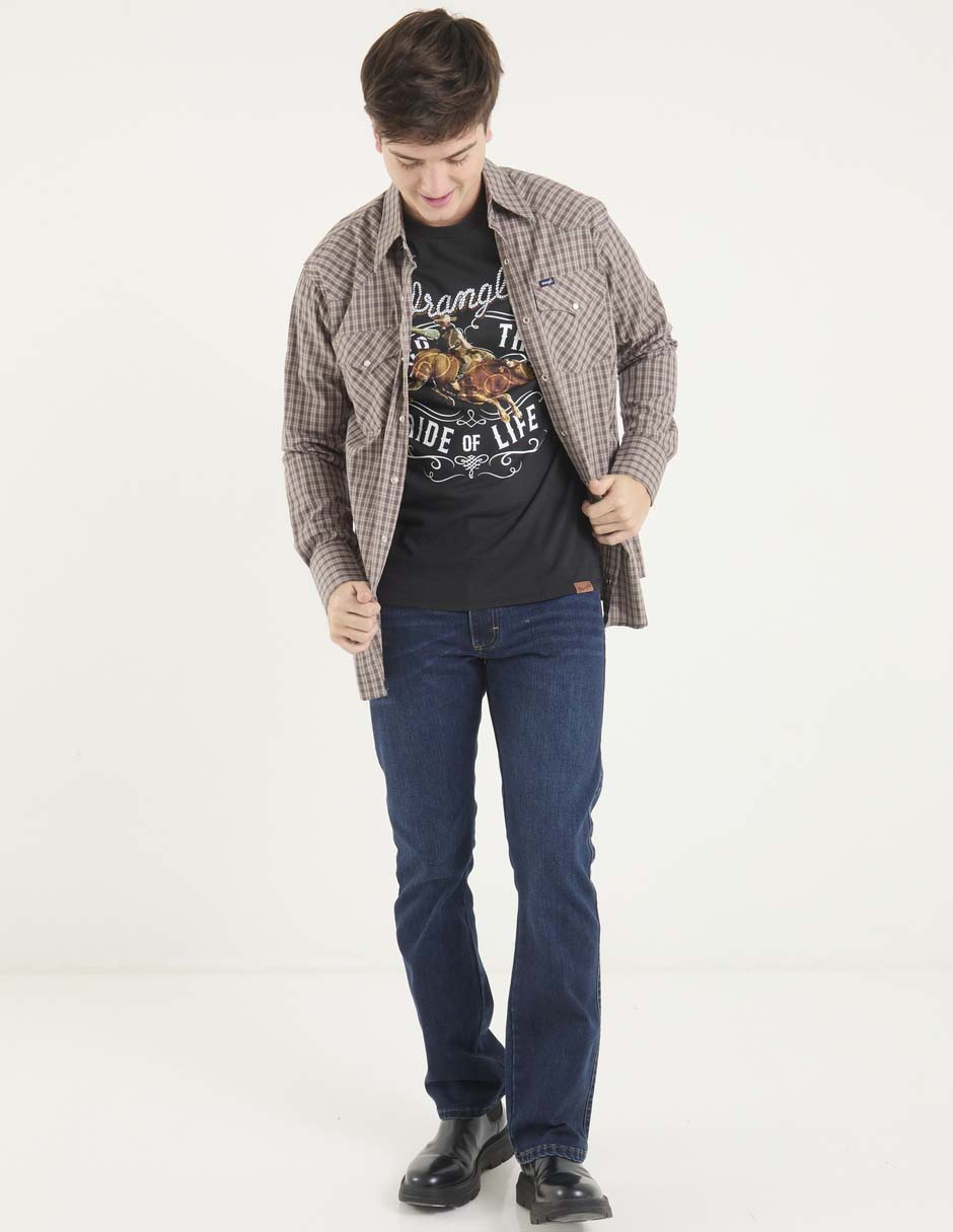 Playera cuello redondo para hombre 3