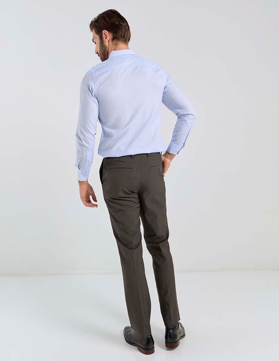 Pantalón de vestir slim para hombre 2