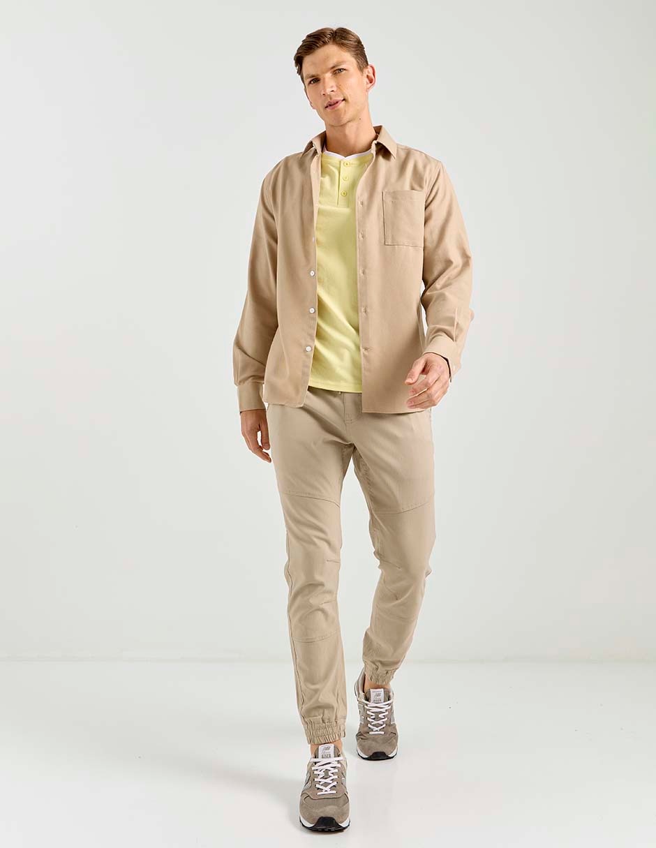 Pantalón casual jogger skinny para hombre 3