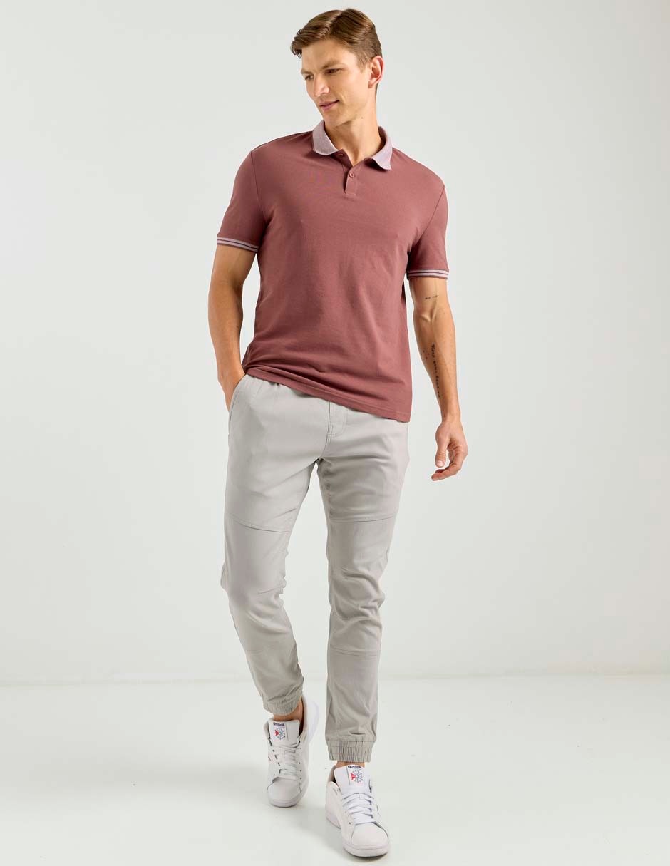 PANTALON POINT ZERO, EG, GRIS CLARO 756