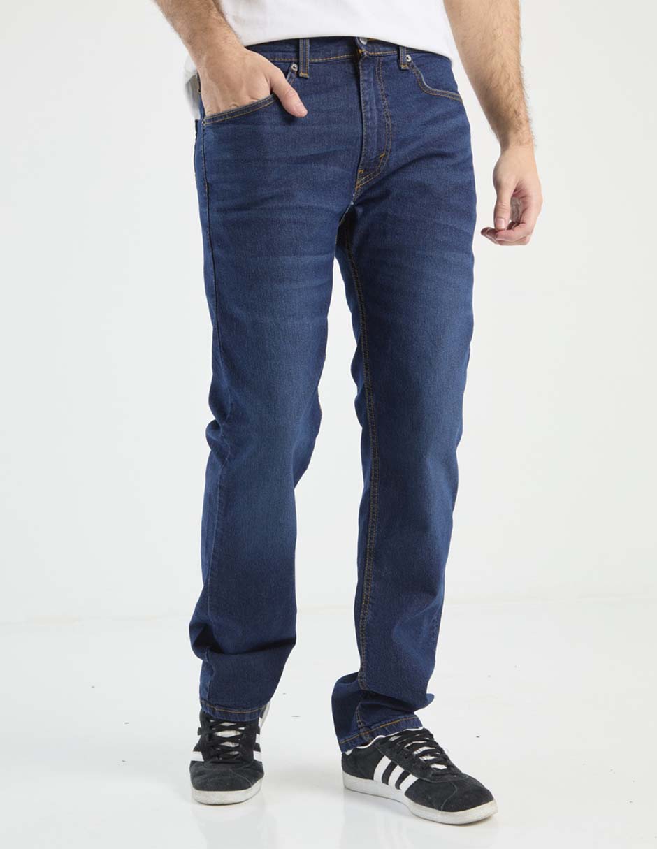 Jeans slim lavado whisker para hombre Jeans slim lavado whisker para hombre