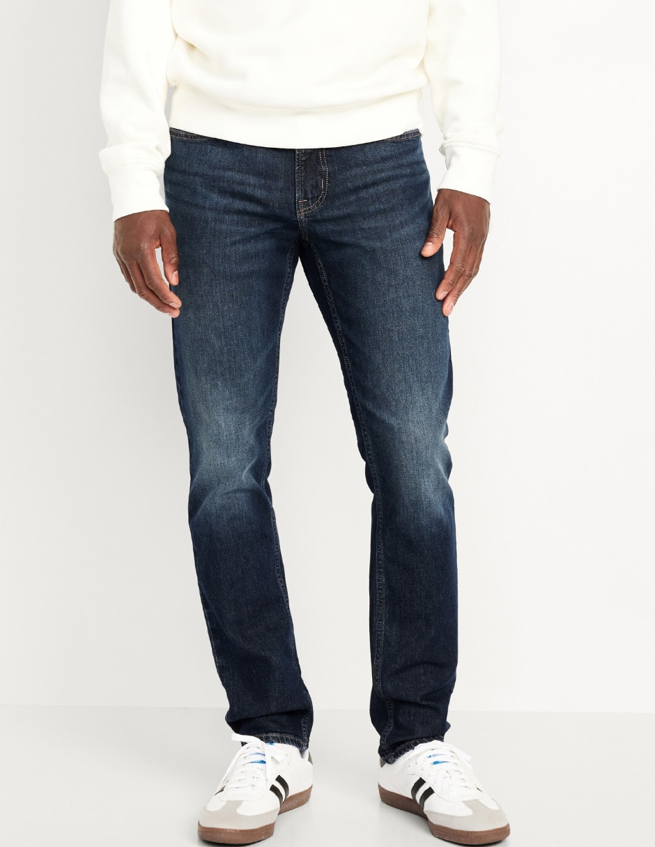 Jeans straight 506466-000 lavado obscuro para hombre Jeans straight 506466-000 lavado obscuro para hombre