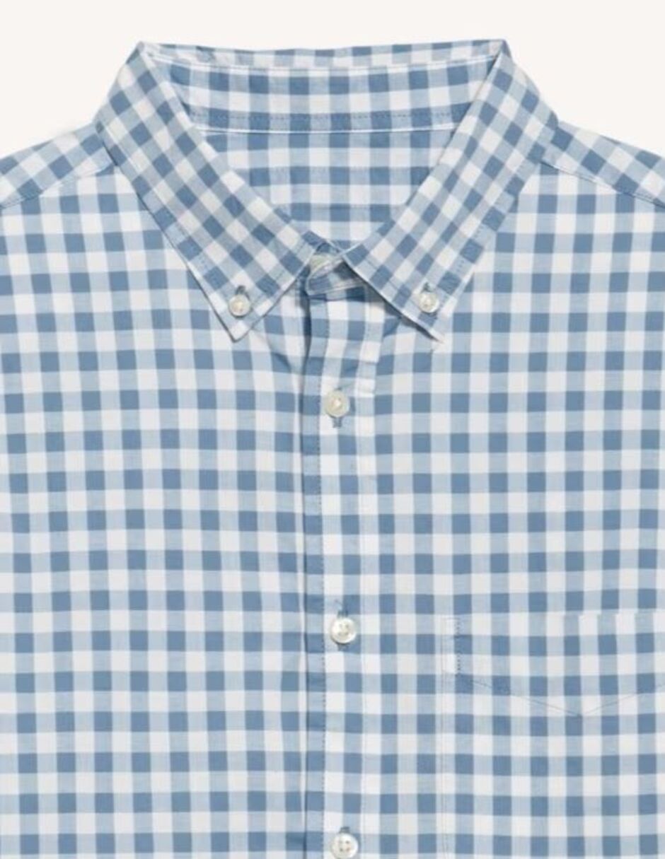 Camisa casual de algodón manga larga para hombre 4