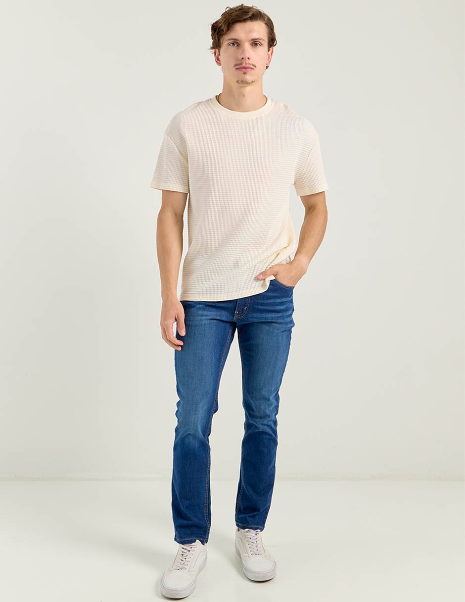Jeans slim Levi's 04511-4602 deslavado para hombre 3