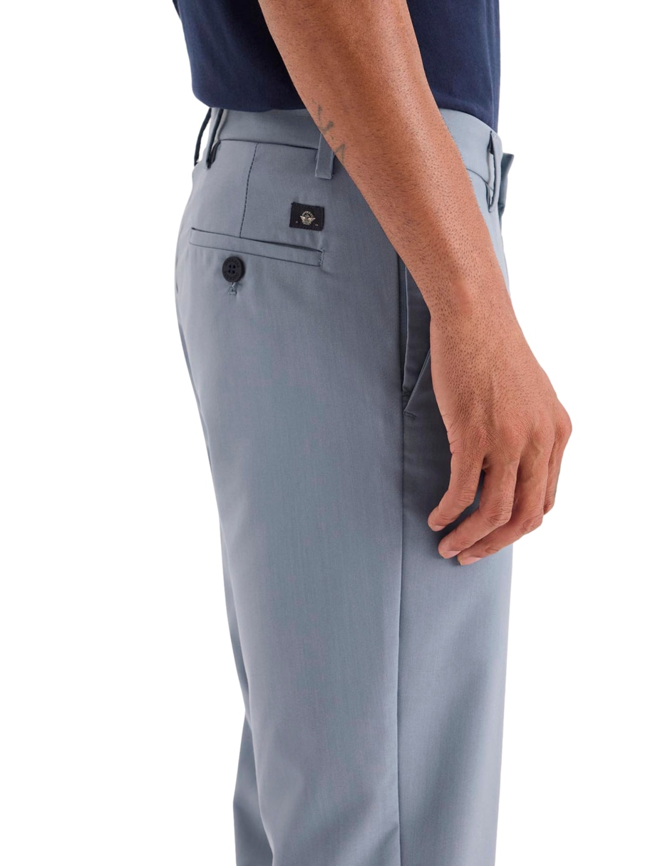 Pantalón slim de algodón para hombre 4