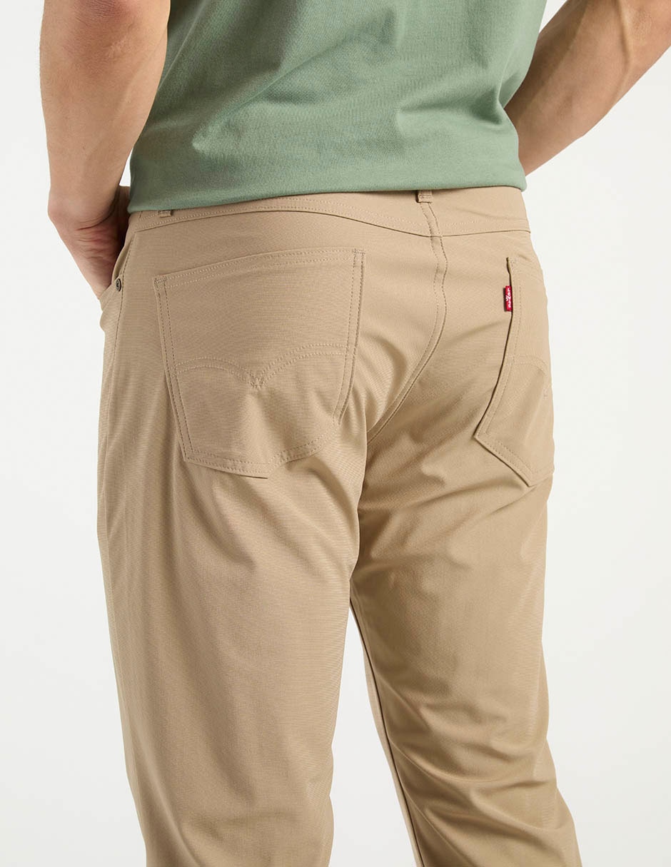 Pantalón casual straight de algodón para hombre 5