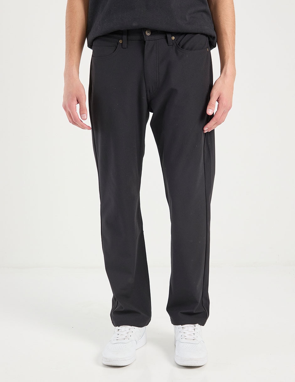 Pantalón casual regular de algodón para hombre Pantalón casual regular de algodón para hombre