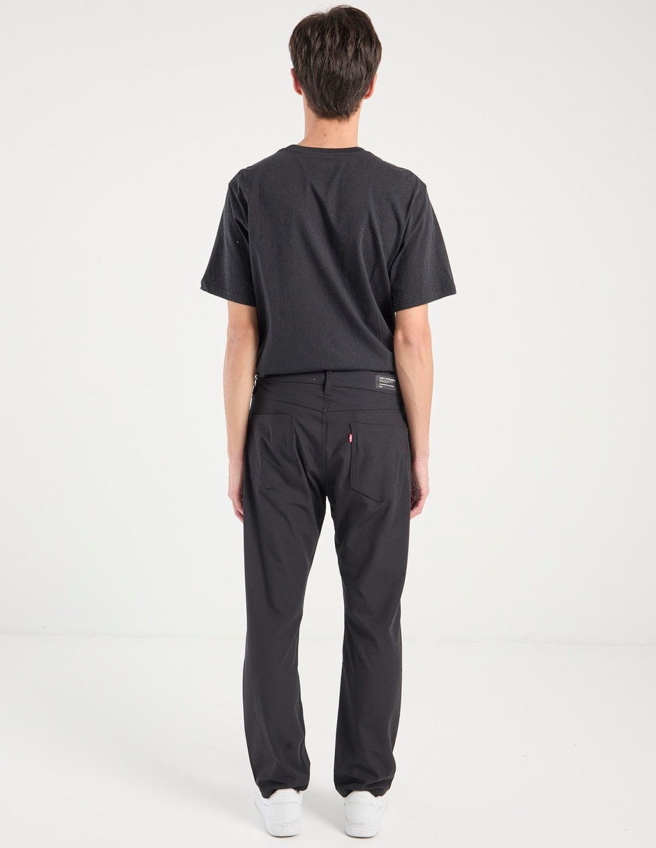 Pantalón casual regular de algodón para hombre 6