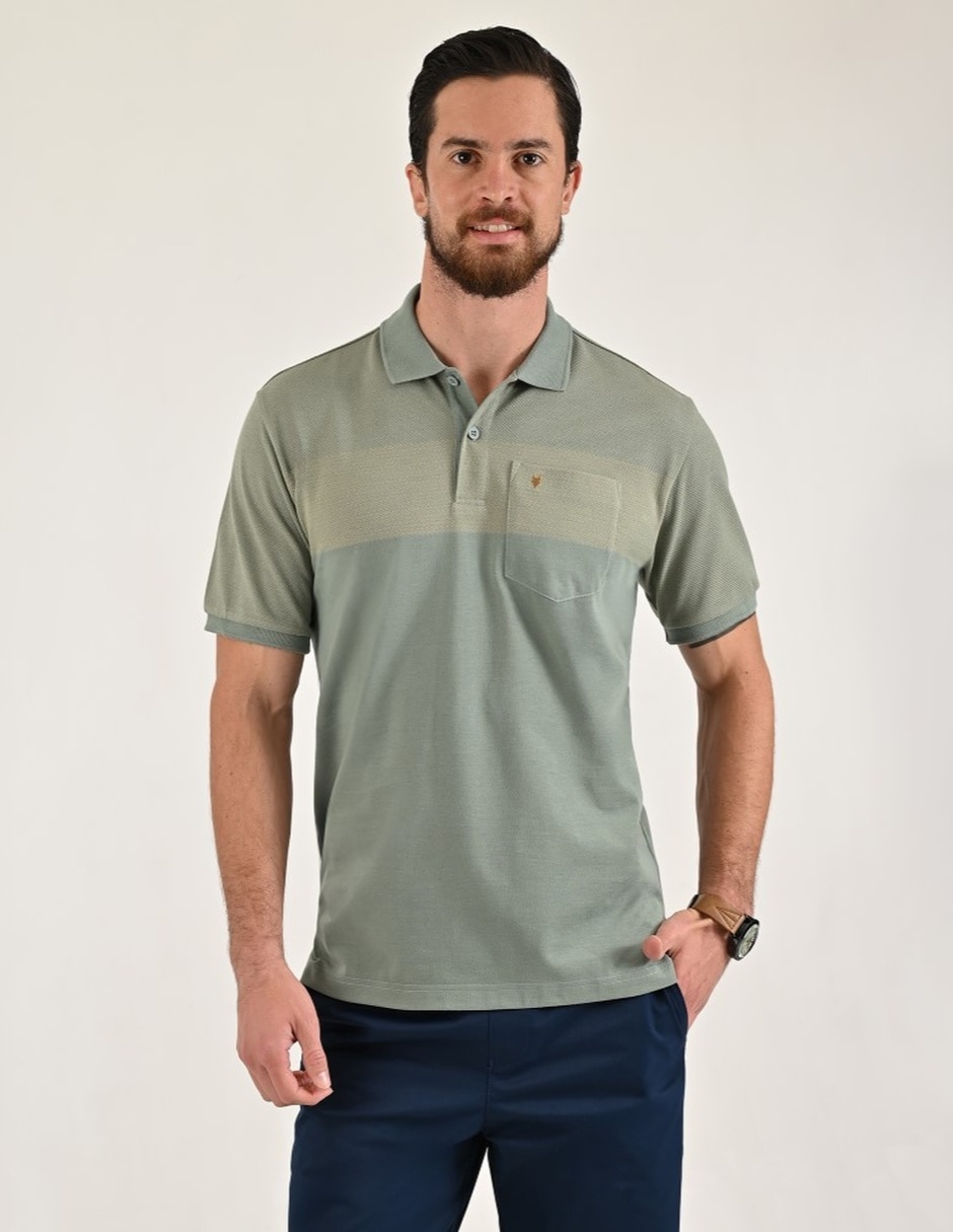 Playera tipo polo para hombre 1
