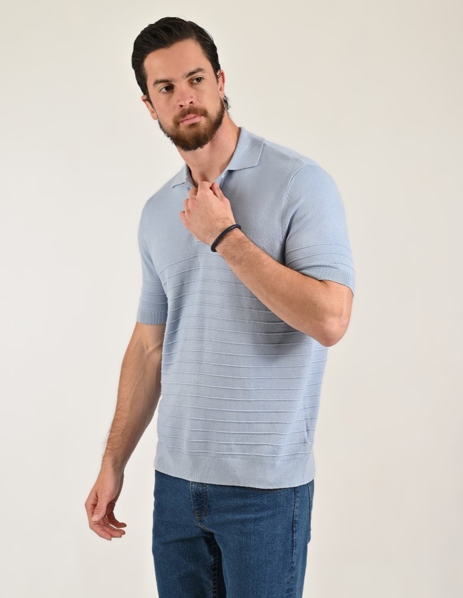 POLO 0425157553 YALE, CH, AZUL
