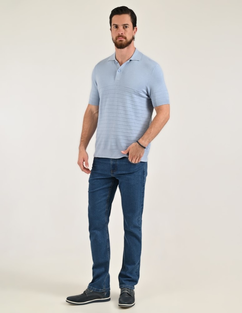 POLO 0425157553 YALE, CH, AZUL