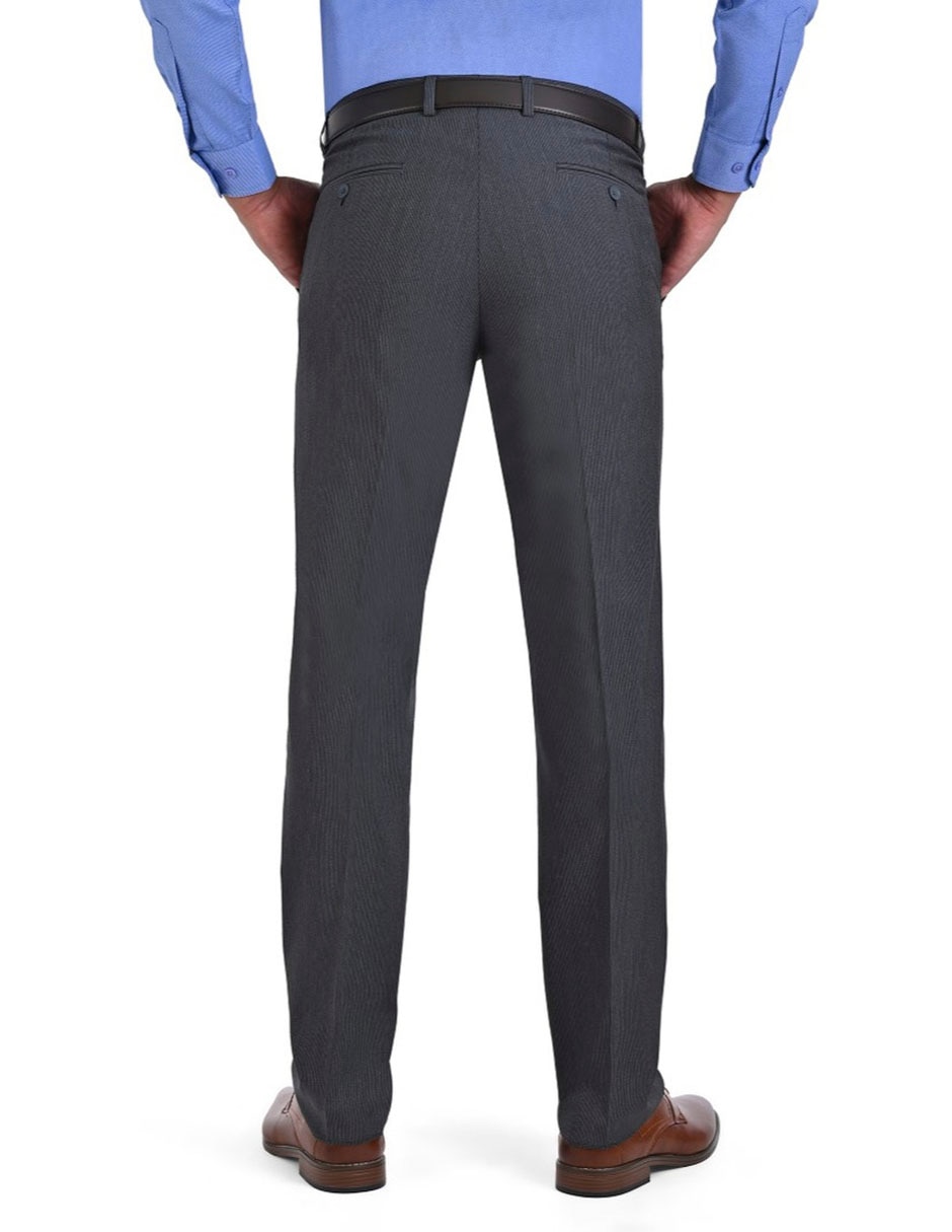 Pantalón de vestir slim de algodón para hombre 2
