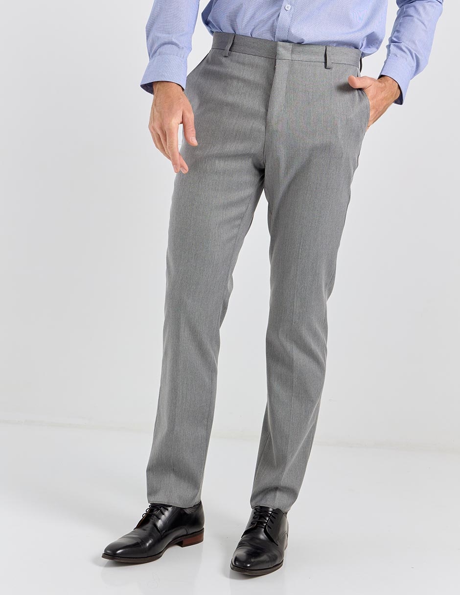 Pantalón casual slim de algodón para hombre