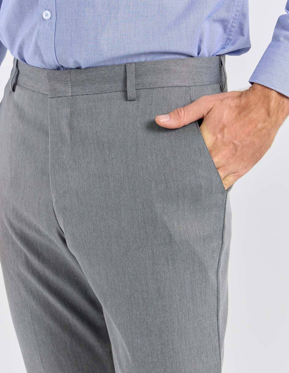 Pantalón casual slim de algodón para hombre 4