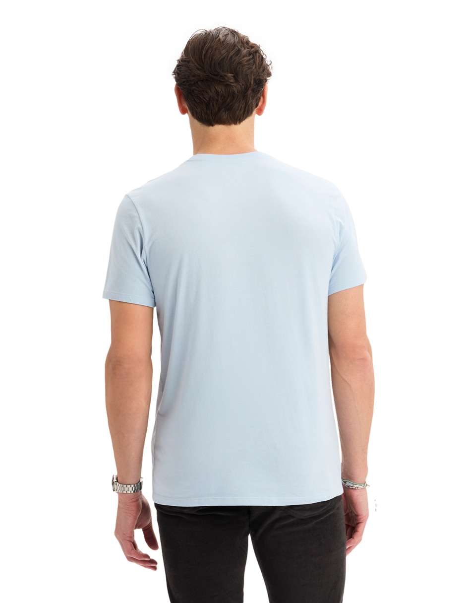 Playera cuello redondo para hombre 2