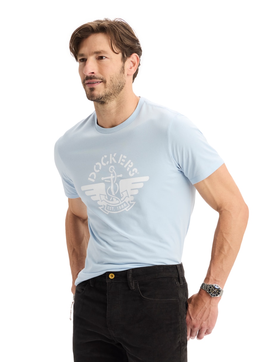Playera cuello redondo para hombre 3