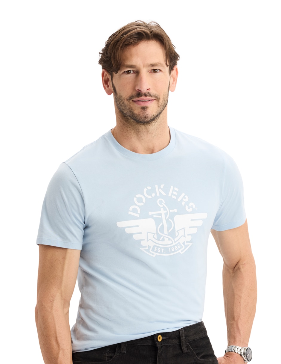 Playera cuello redondo para hombre 4