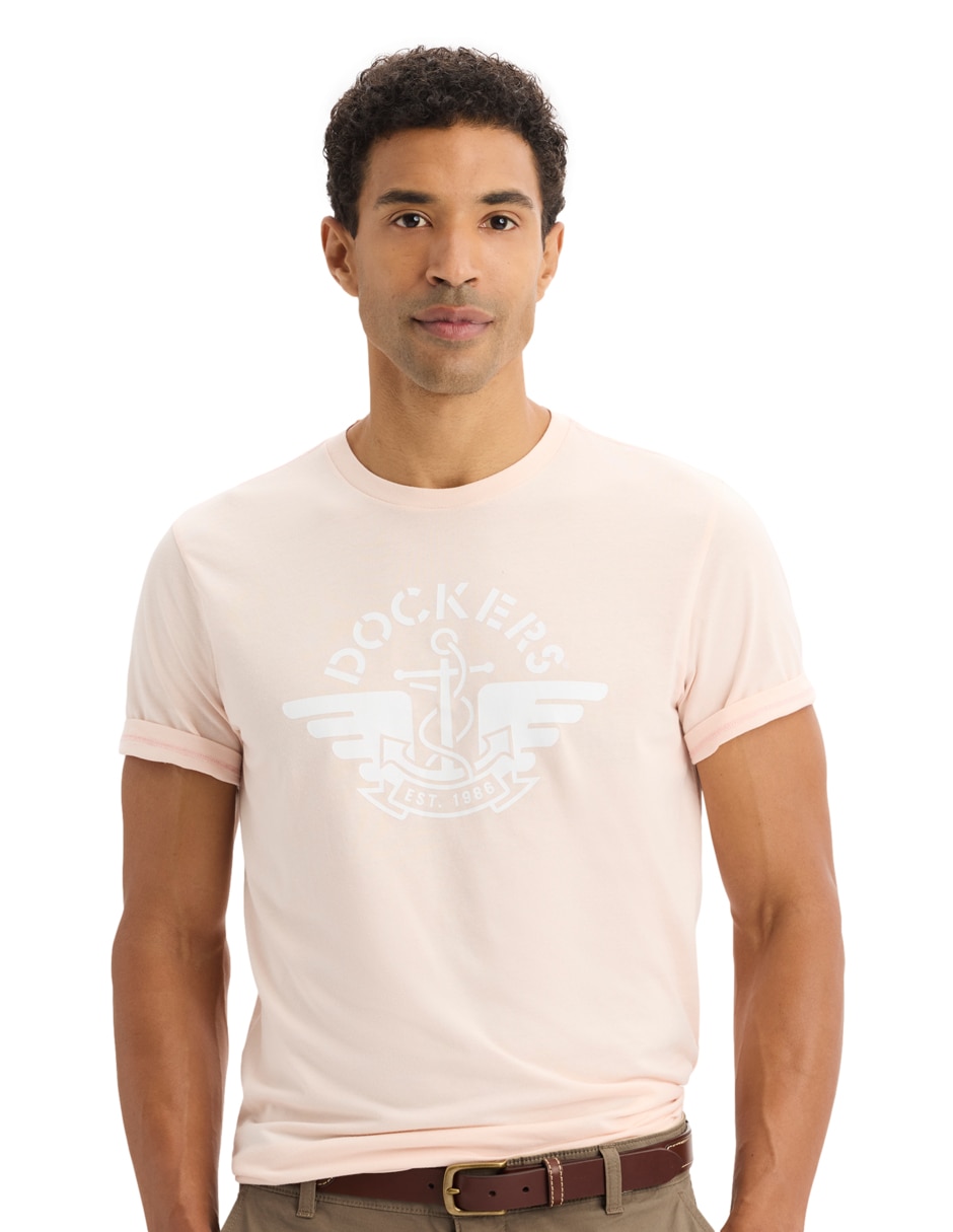 Playera cuello redondo para hombre 4