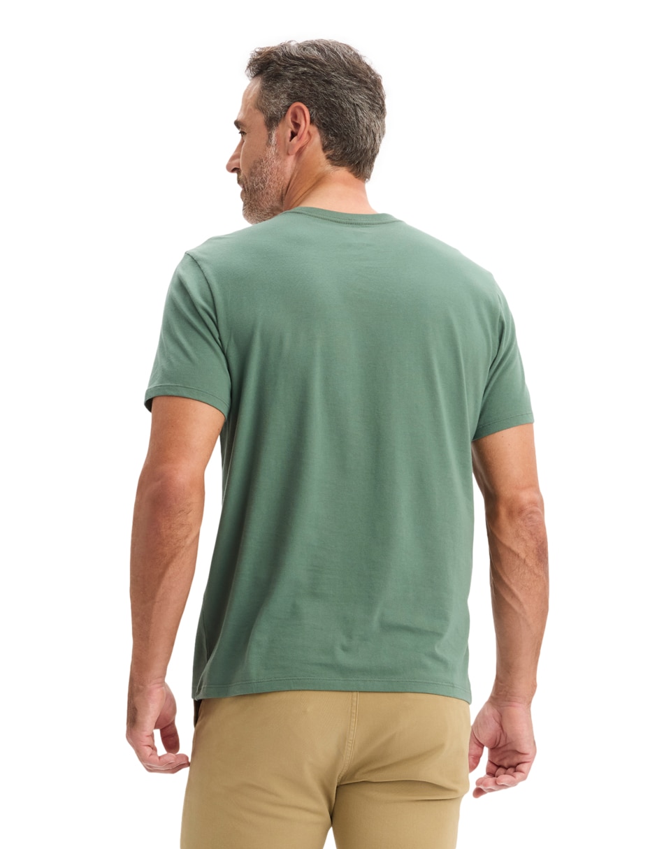 Playera cuello redondo para hombre 2