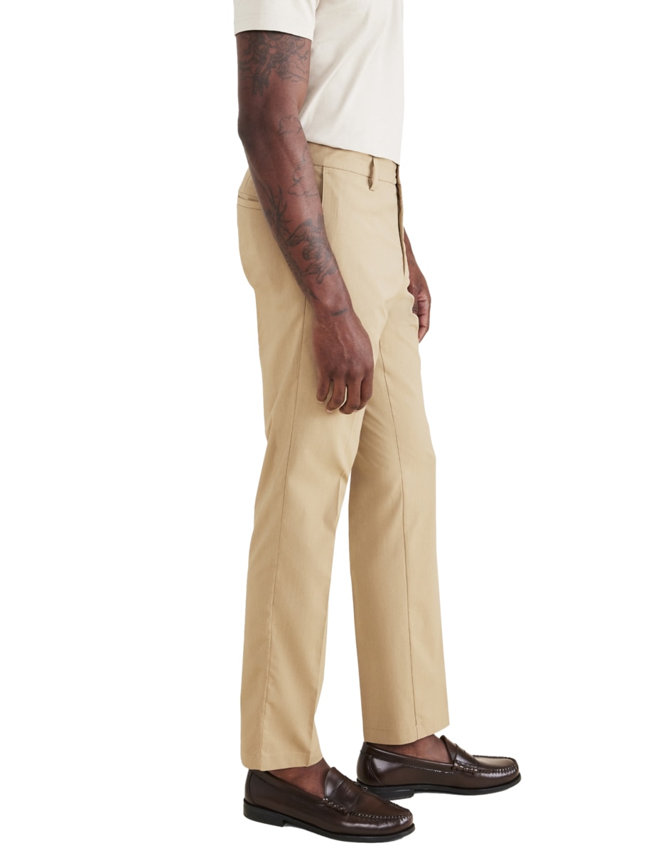 Pantalón de vestir chino slim de algodón para hombre 2