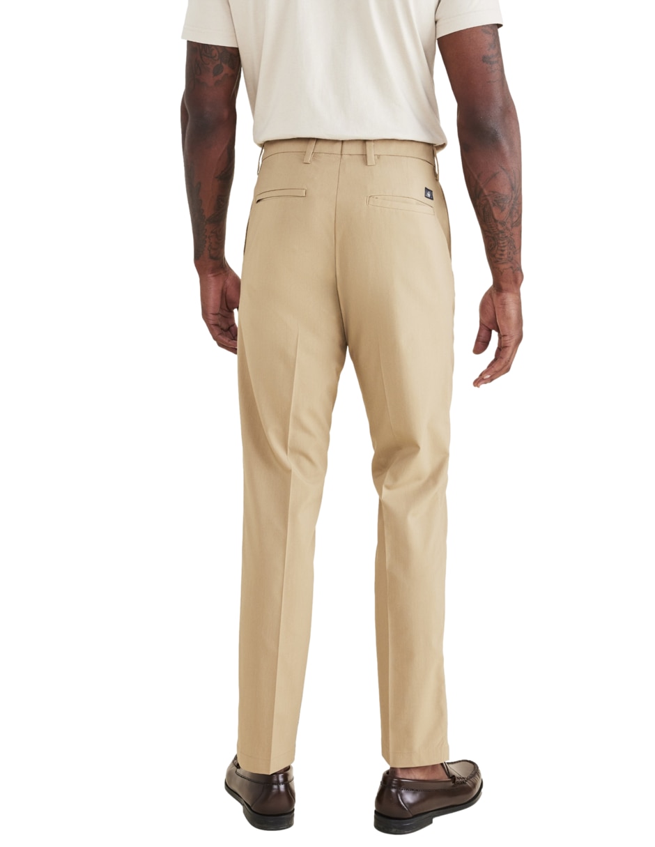 Pantalón de vestir chino slim de algodón para hombre 3