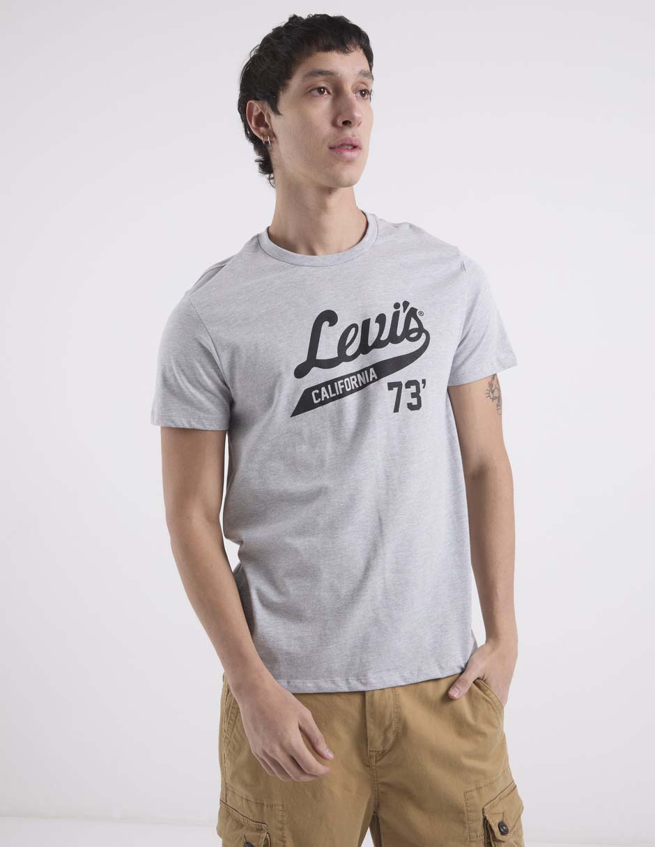 Playera cuello redondo para hombre
