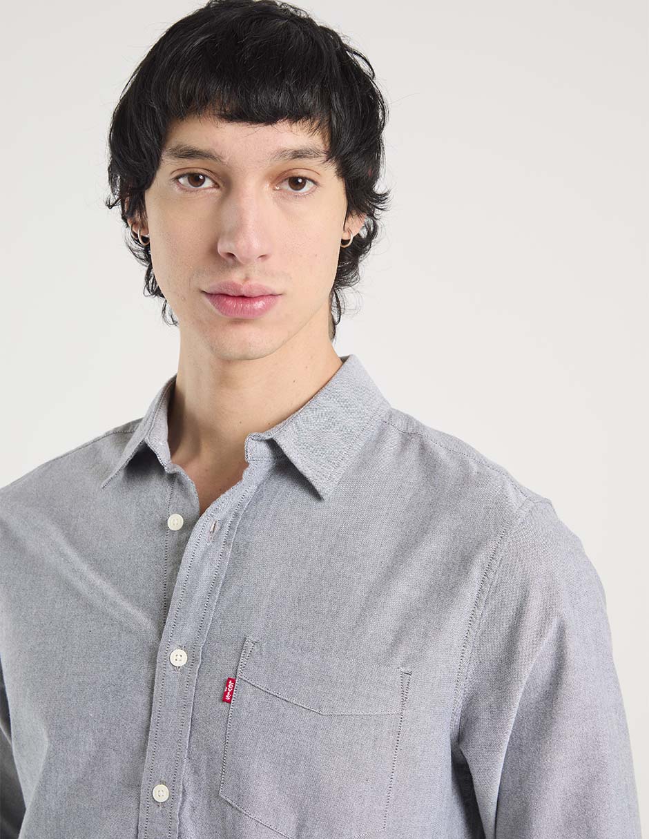 Camisa casual de algodón para hombre 4