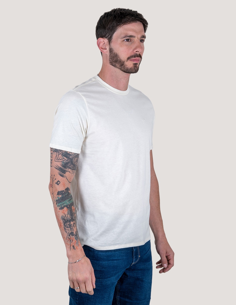 Playera cuello redondo para hombre 2