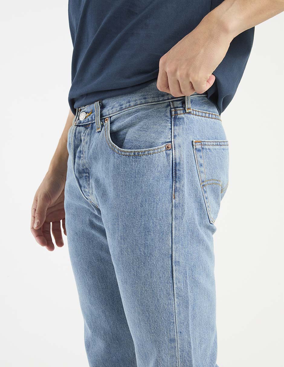 Jeans straight para hombre 4