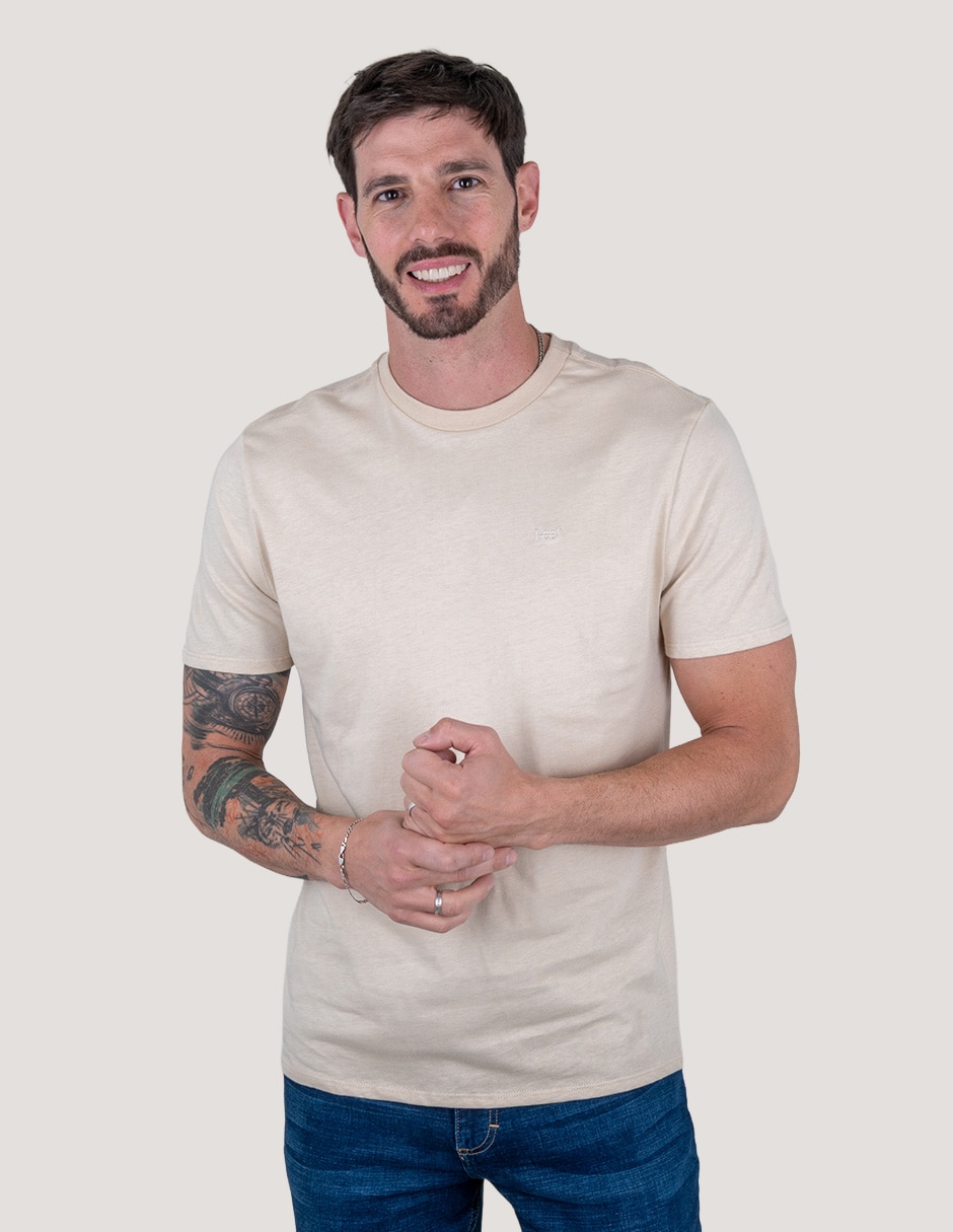 Playera cuello redondo para hombre Playera cuello redondo para hombre