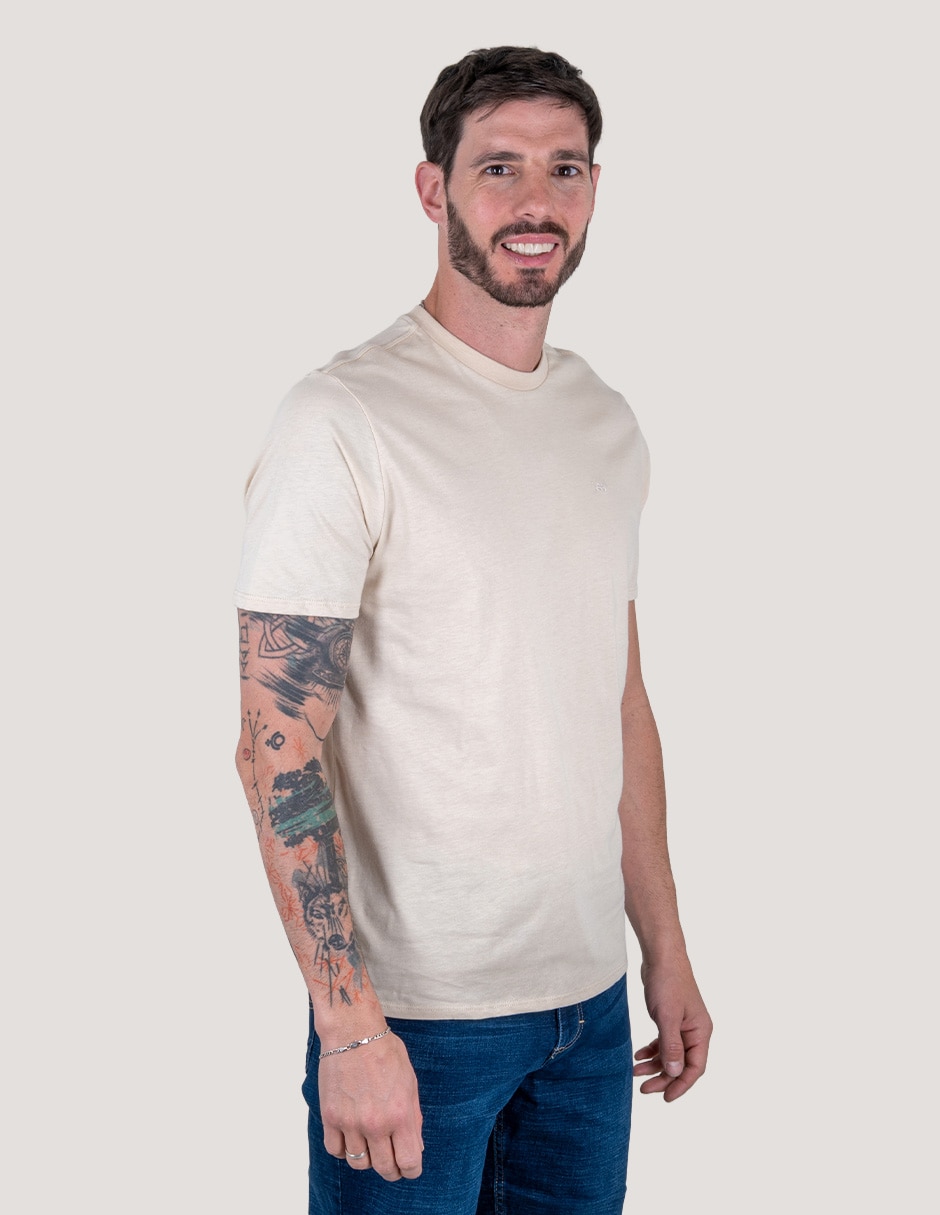Playera cuello redondo para hombre 2