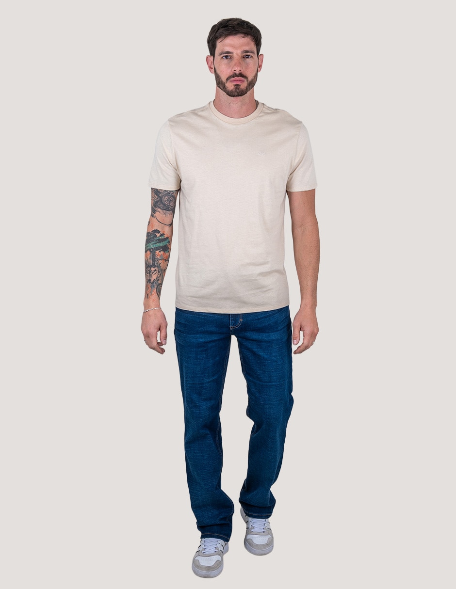 Playera cuello redondo para hombre 4