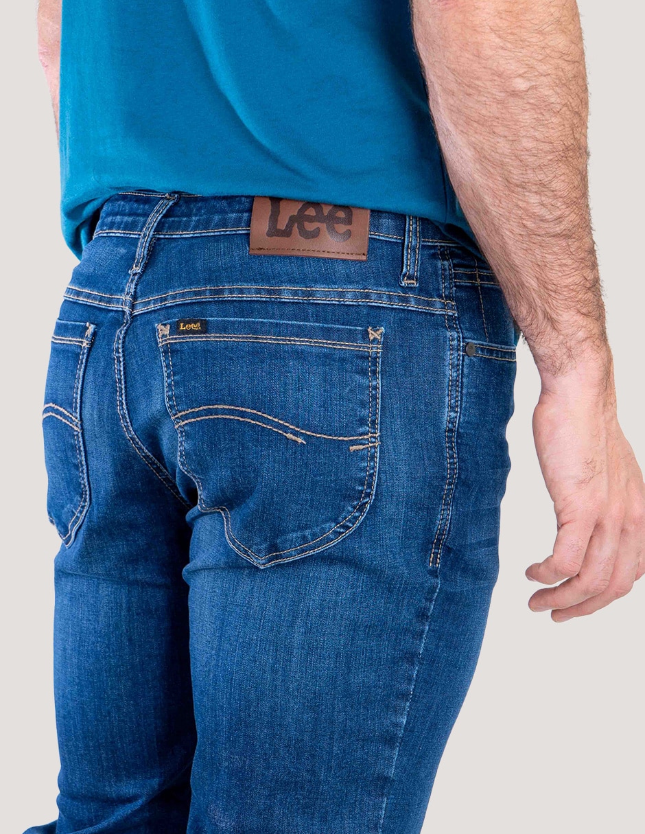 Jeans straight 112378365 lavado whisker 5