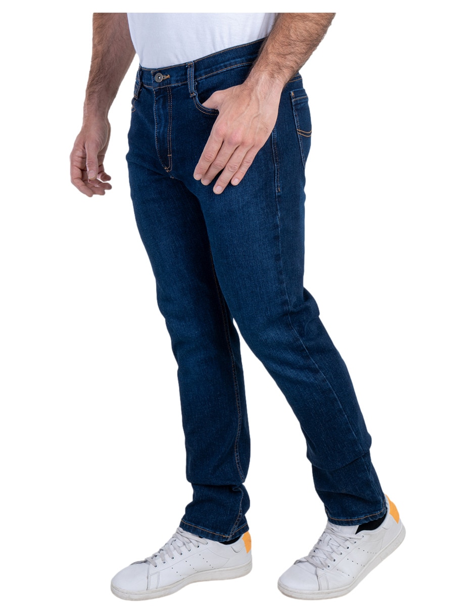 Jeans slim 112380167 lavado whisker para hombre 2
