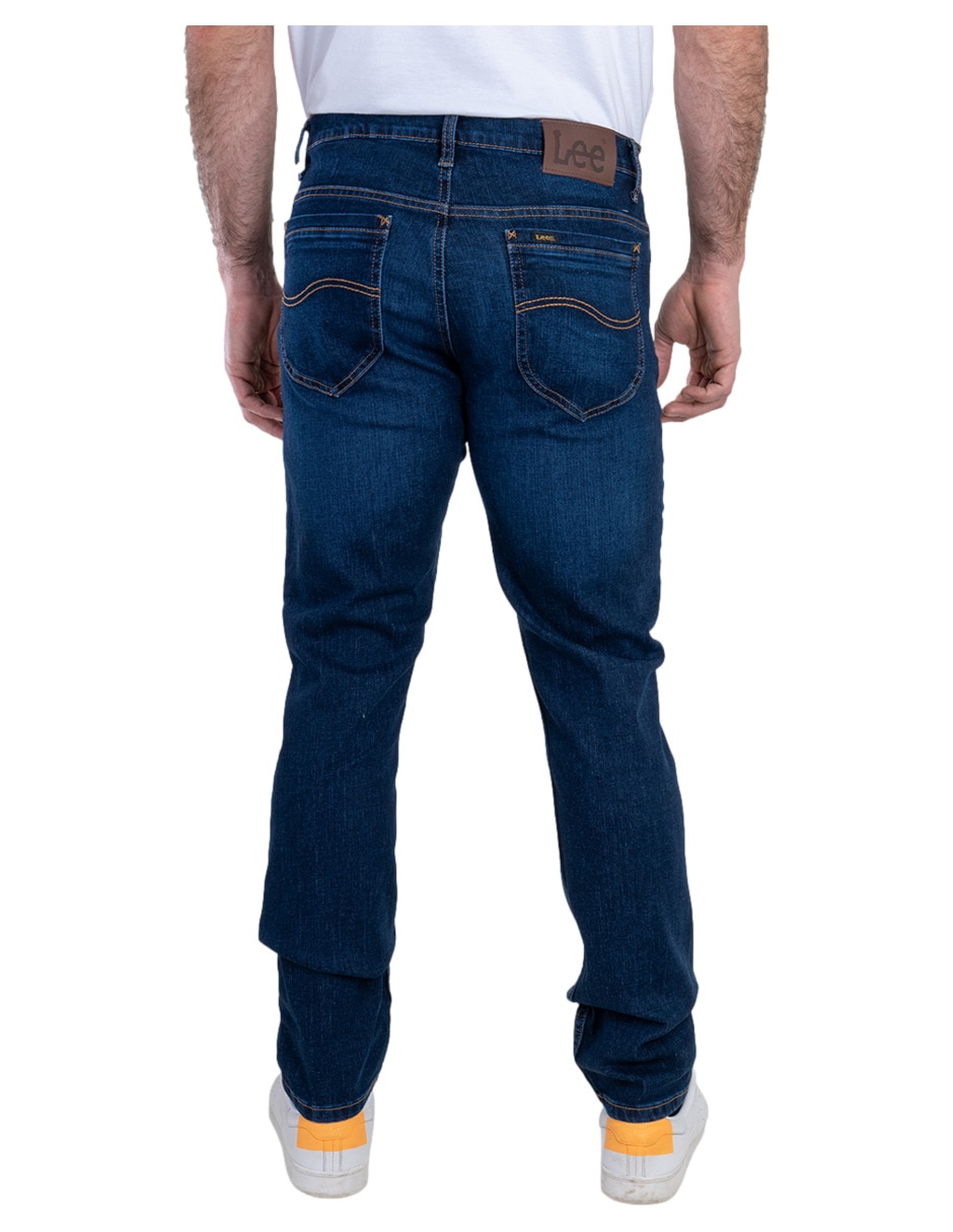 Jeans slim 112380167 lavado whisker para hombre 3
