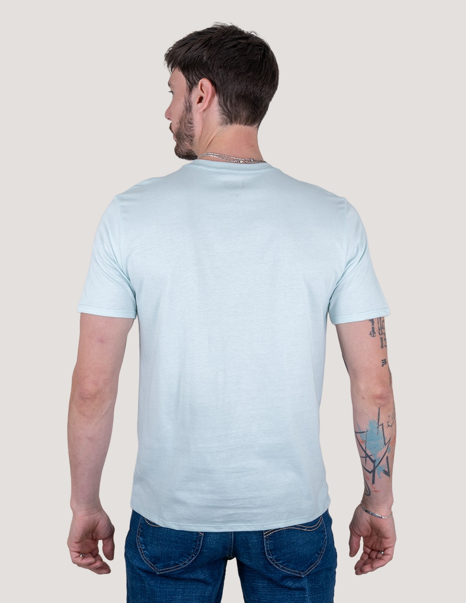 Playera cuello redondo para hombre 3