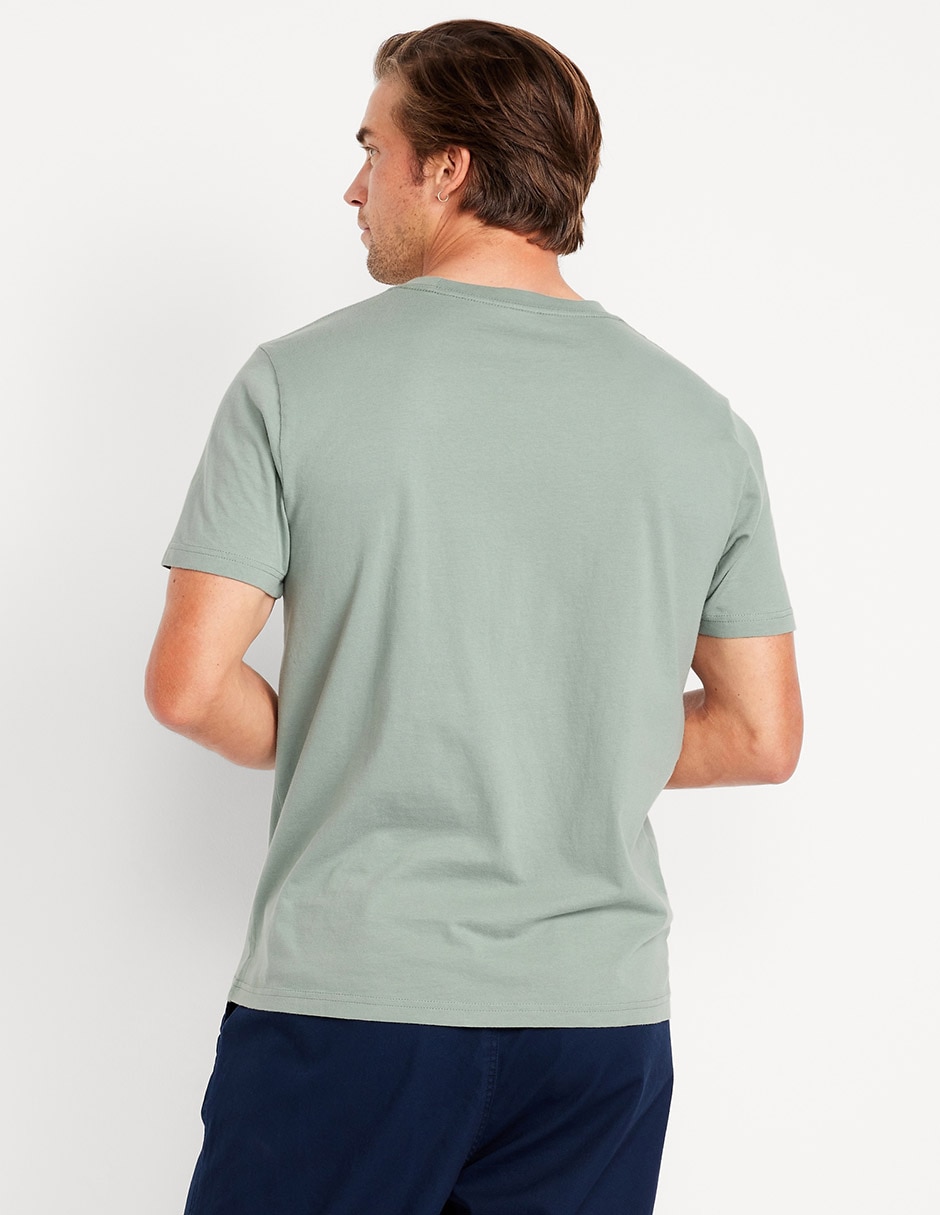 Playera cuello redondo para hombre 2