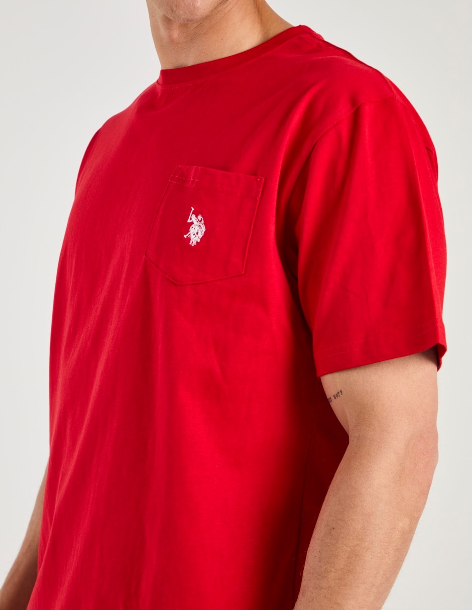 Playera cuello redondo para hombre 4