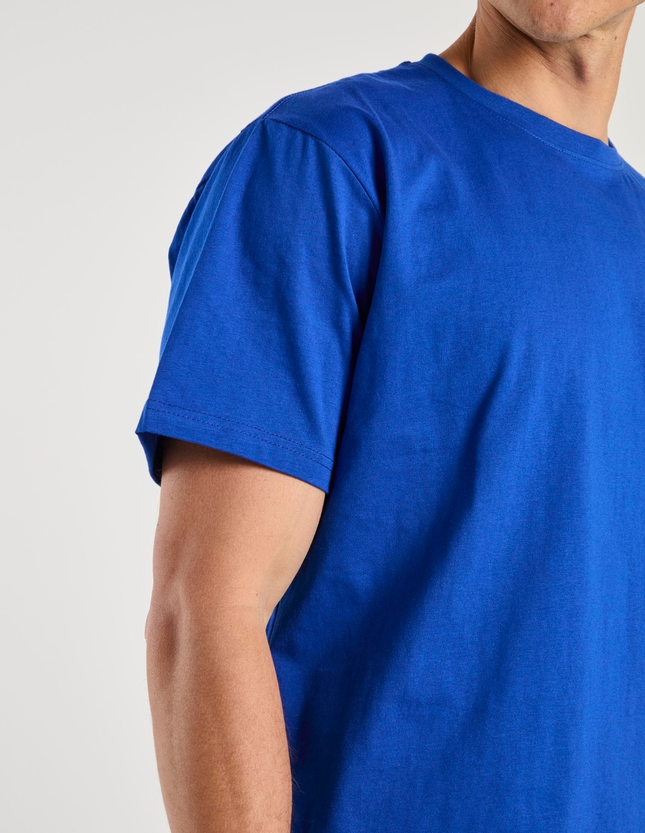 PLAYERA USJTM-8800SB U, CH, AZUL ROYAL