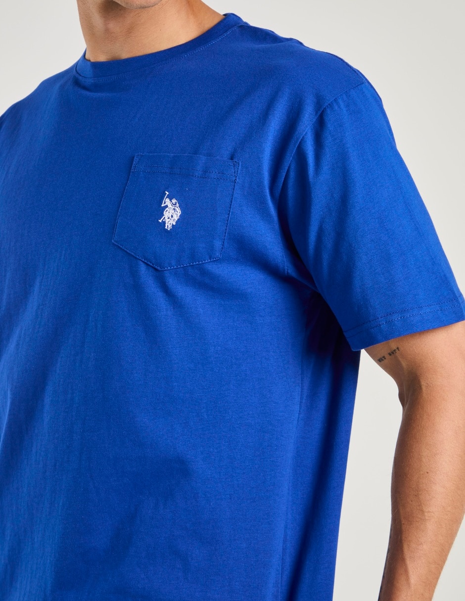 PLAYERA USJTM-8800SB U, CH, AZUL ROYAL