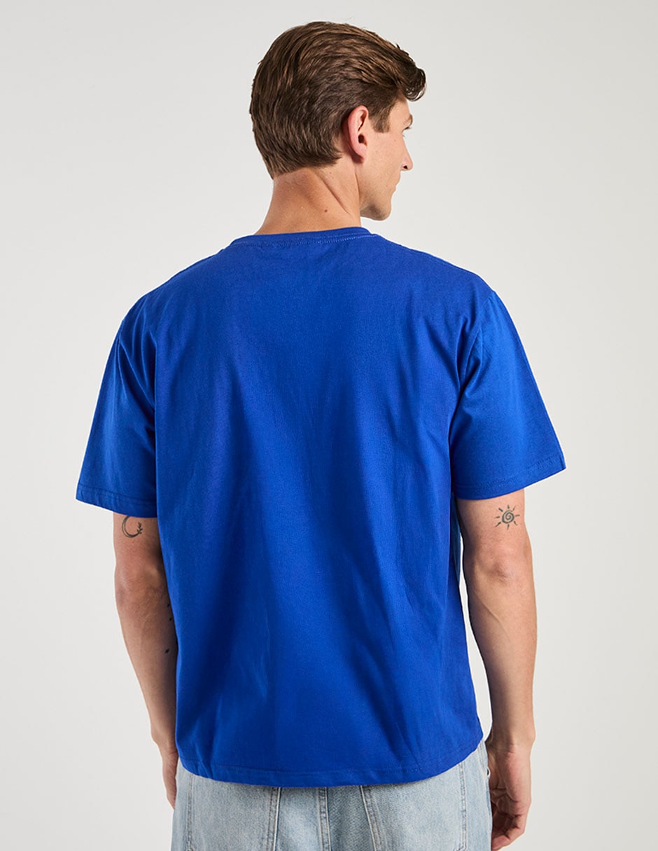 PLAYERA USJTM-8800SB U, CH, AZUL ROYAL