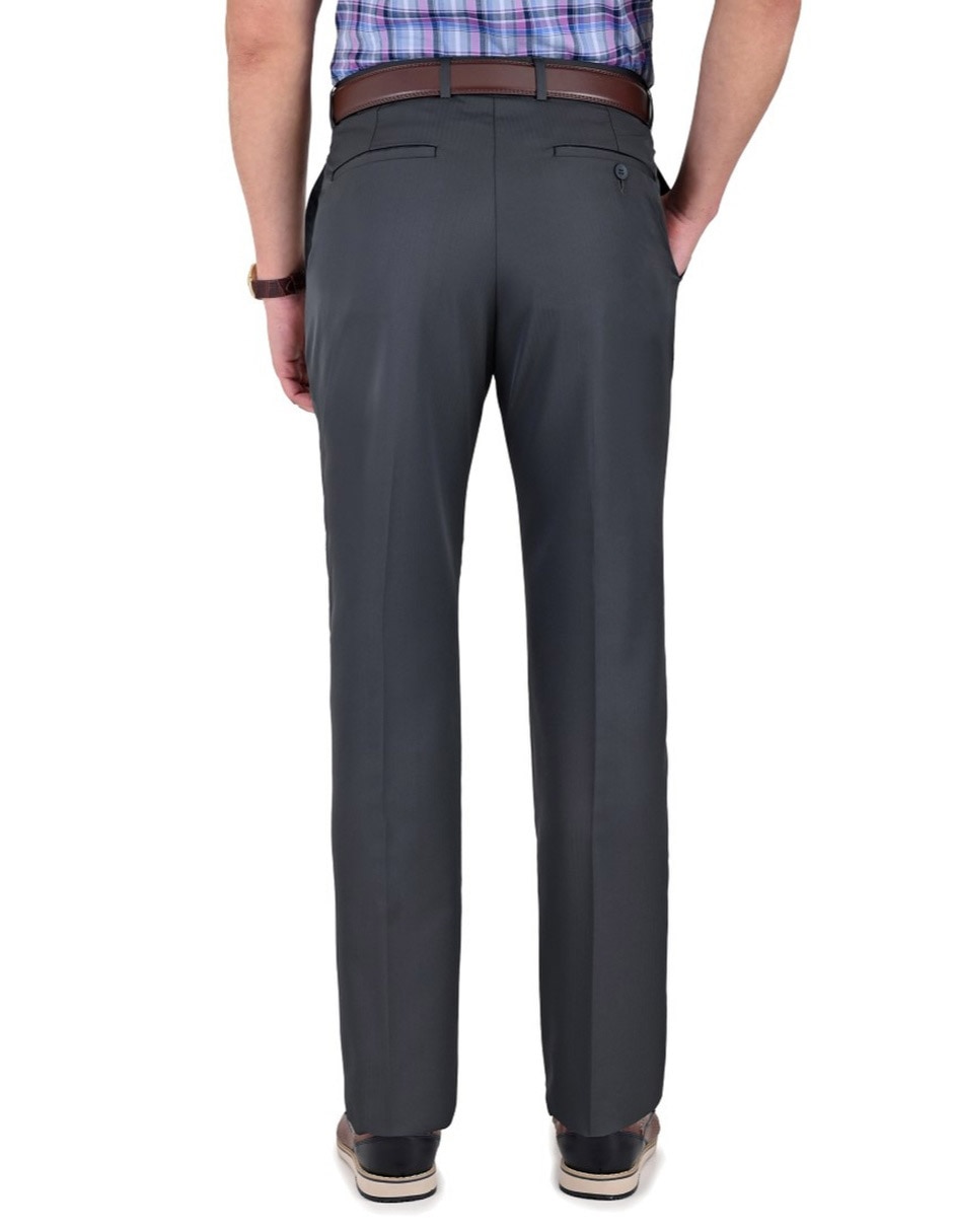 Pantalón de vestir regular para hombre 2