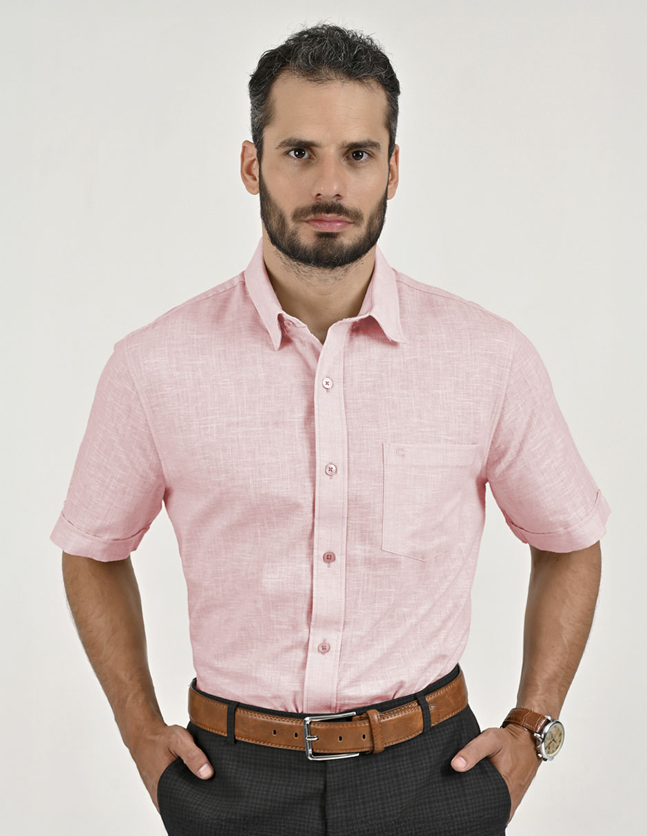 Camisa casual manga corta para hombre Camisa casual manga corta para hombre