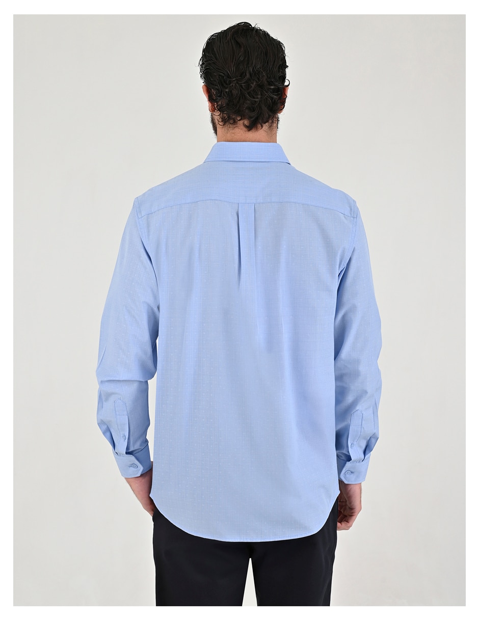 Camisa casual de manga larga para hombre 3