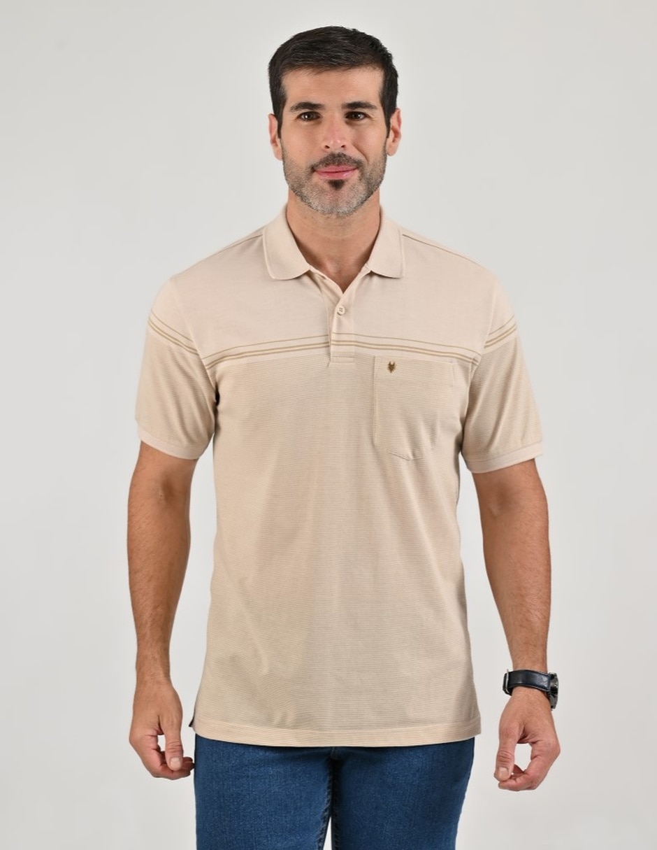 Playera tipo polo para hombre
